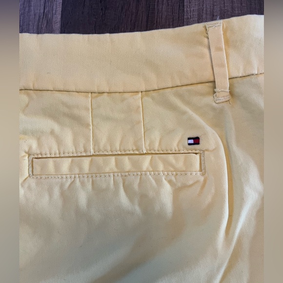 Tommy Hilfiger Yellow Hollywood Bermuda Shorts SZ 10 - Picture 5 of 14